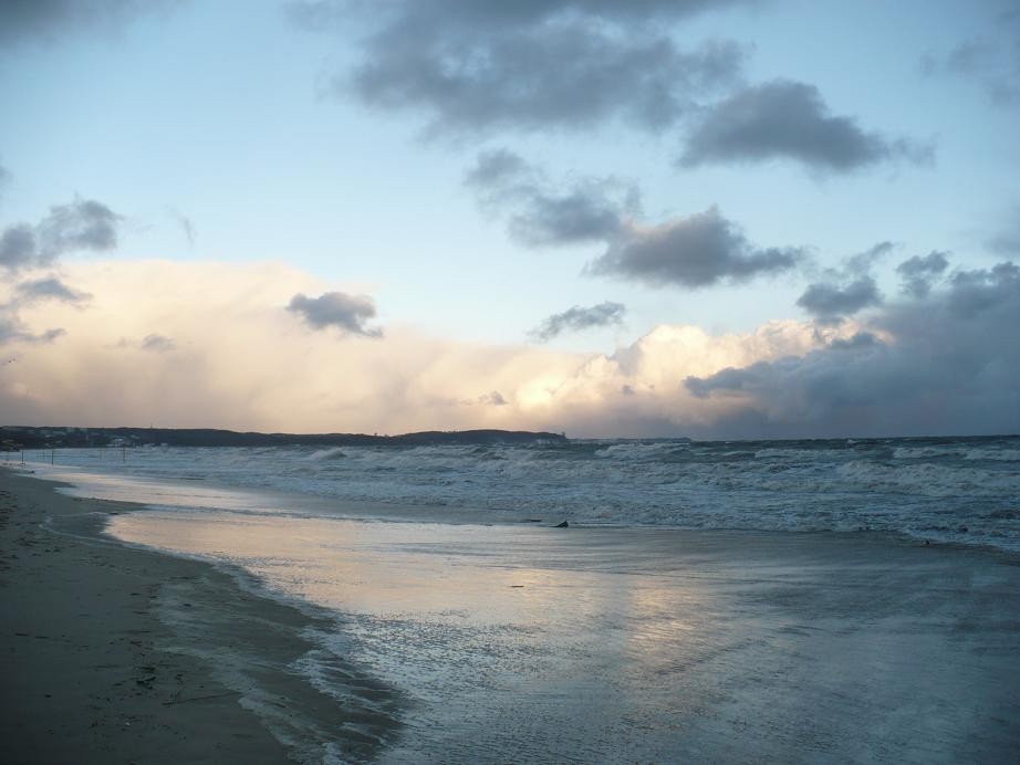 Pozostałe, Zima nad morzem .....i sztorm na Bałtyku..........