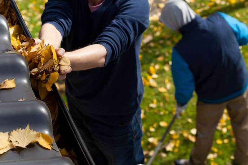 jak i czym czyścić rynny