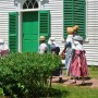 Podróże, Old Sturbridge Village - ..dom z zielonymi okiennicami...