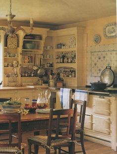 Kuchnia, inspiracje : cottage english kitchen