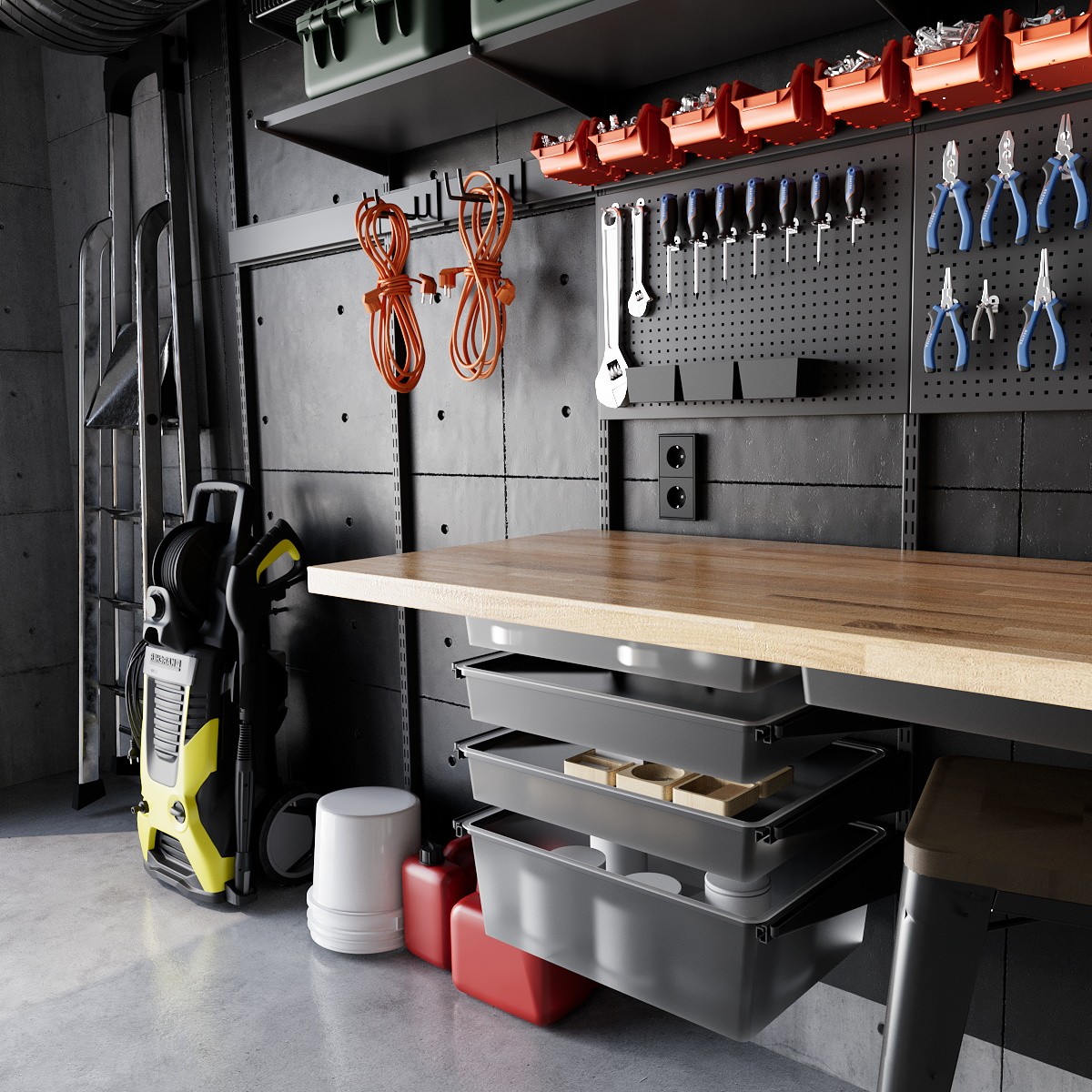 Dostępne w Leroy Merlin systemy przechowywania to klucz do porządku /fot. materiały promocyjne