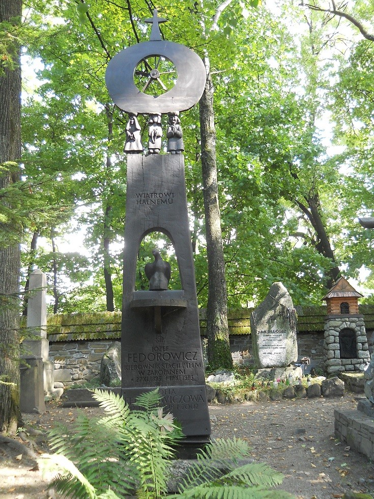 Pozostałe, Zakopane w  foto - pigułce. Część druga: Pęksowy Brzyzek. - Józef Fedorowicz, meteorolog, długoletni kierownik stacji meteorologicznej w Zakopanem, artysta.