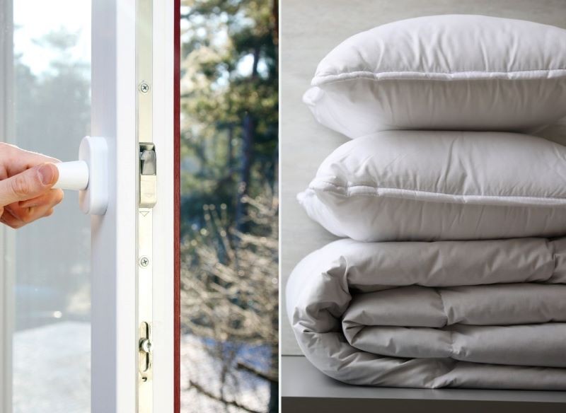 Wietrzenie pościeli poprawia jakość snu.