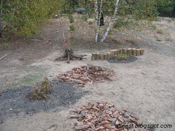 Leśne klimaty, Jak zmieniał się nasz ogród - cd. - Taka mała zabawa przy zagospodarowaniu przestrzeni.