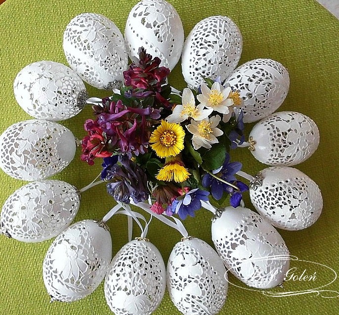 Dekoratorzy, Jajko Wielkanocne - ażurowe jajka kurze