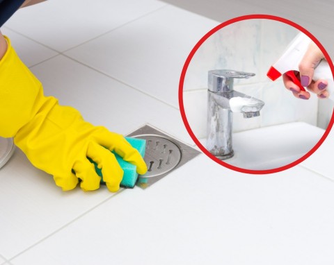3 triki, które pomogą w generalnym sprzątaniu łazienki. Płytki lśnią, w WC nie ma kamienia