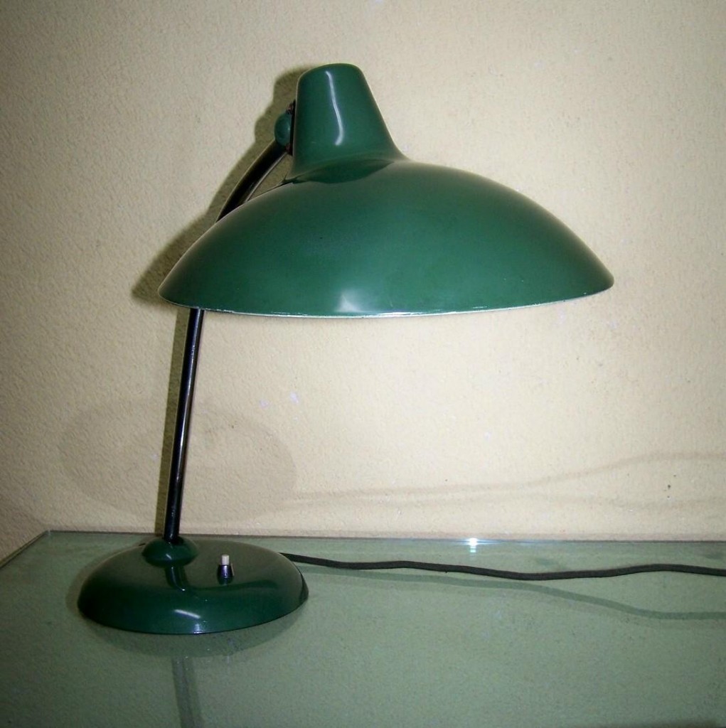 Pozostałe, oryginalny kaiser idell model 6786 lampa na biurko bauhaus