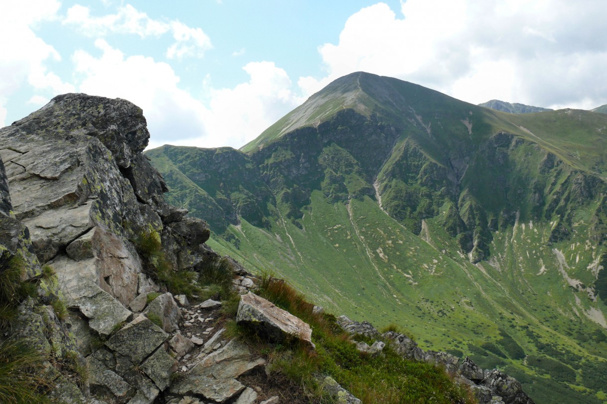 Pozostałe, Wyprawa na Bystrą i Błyszcz Tatry Zachodnie - z widokiem na Starorobociański Wierch- 2176 m n.p.m