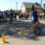 Pozostałe, Dla miłośników rowerów - slalom tyłem