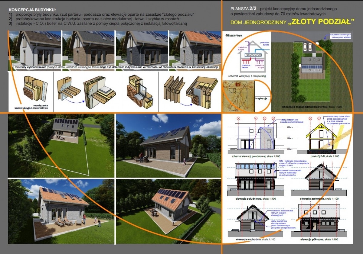 Domy i mieszkania, Dom bez pozwolenia. Projekty, które wygrały w rządowym konkursie - Projekt został opary o geometryczną zasadę „złotego podziału”. Szacunkowy koszt wykonania: 431 000 zł

Przemysław Markiewicz-Zahorski
ul. Kasztelańska 9/2
30-116 Kraków

<a href=”https://www.gunb.gov.pl/sites/default/files/pliki/zamowienia/wynik70m2/108_opis.pdf?760”> Przeczytaj opis projektu! </a>