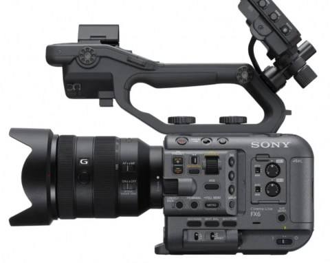 Sony powiększa ofertę produktów Cinema Line o pełnoklatkową, profesjonalną kamerę FX6