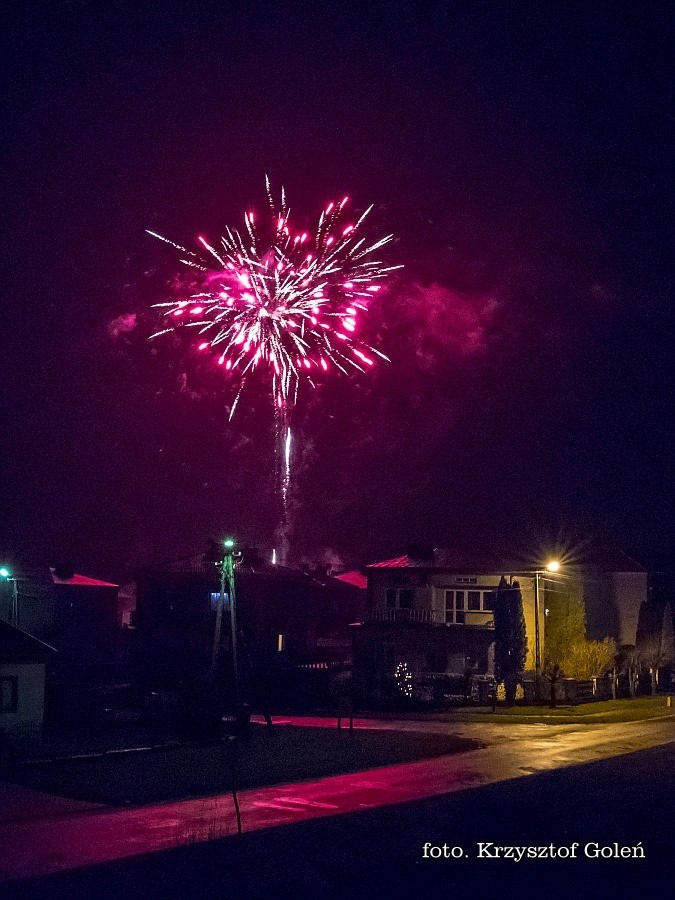 Podróże, Poniatowa 2018 Nowy Rok - Poniatowa 2018 - foto.Krzysztof Goleń