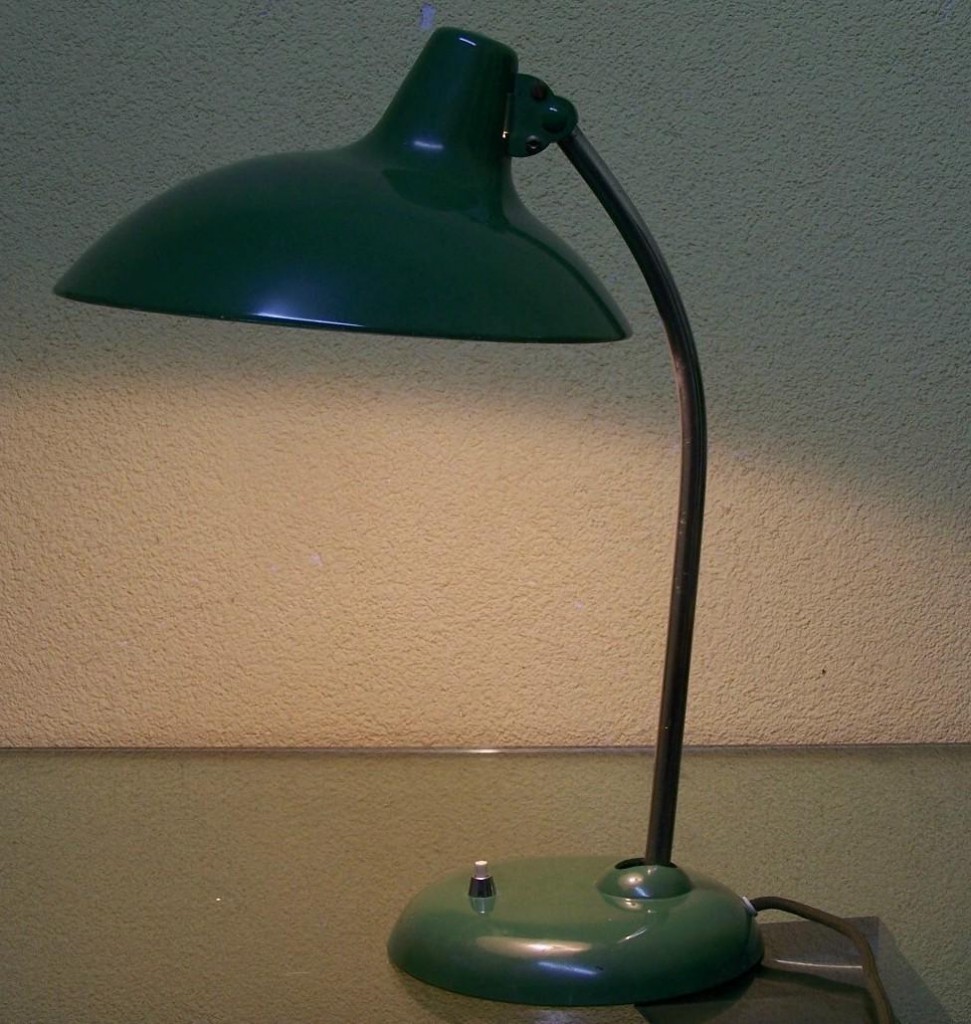 Pozostałe, oryginalny kaiser idell model 6786 lampa na biurko bauhaus