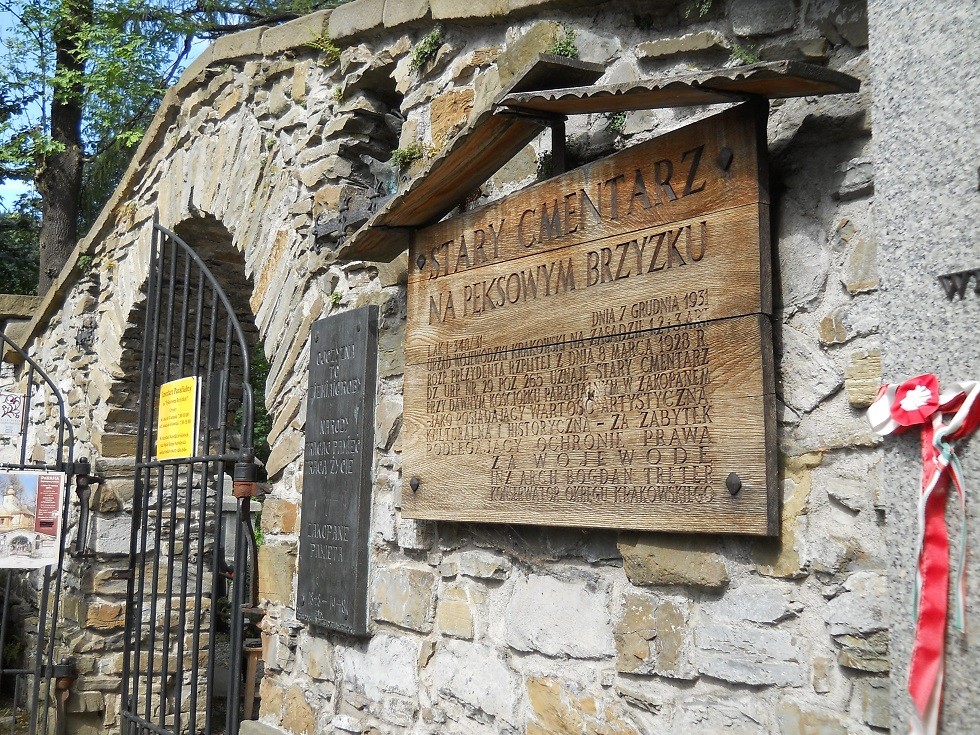 Pozostałe, Zakopane w  foto - pigułce. Część druga: Pęksowy Brzyzek. - Wejście na stary cmentarzyk.