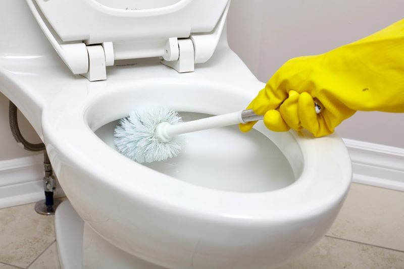 Dzięki domowym sposobom szybko pozbędziemy się uporczywych osadów z toalety.