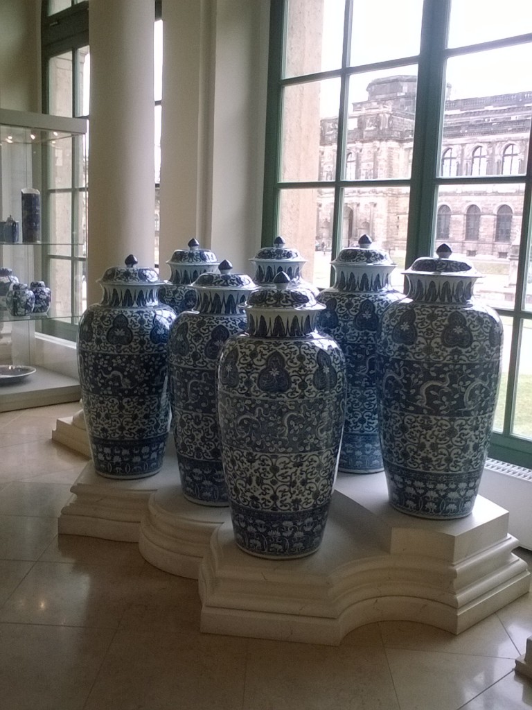 Podróże, Niemcy-Drezno-Galeria Porcelany