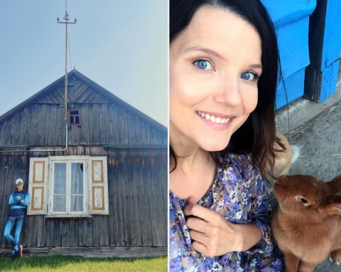 Joanna Jabłczyńska sama wyremontowała dom. Ma też stodołę, po co jej taki budynek?