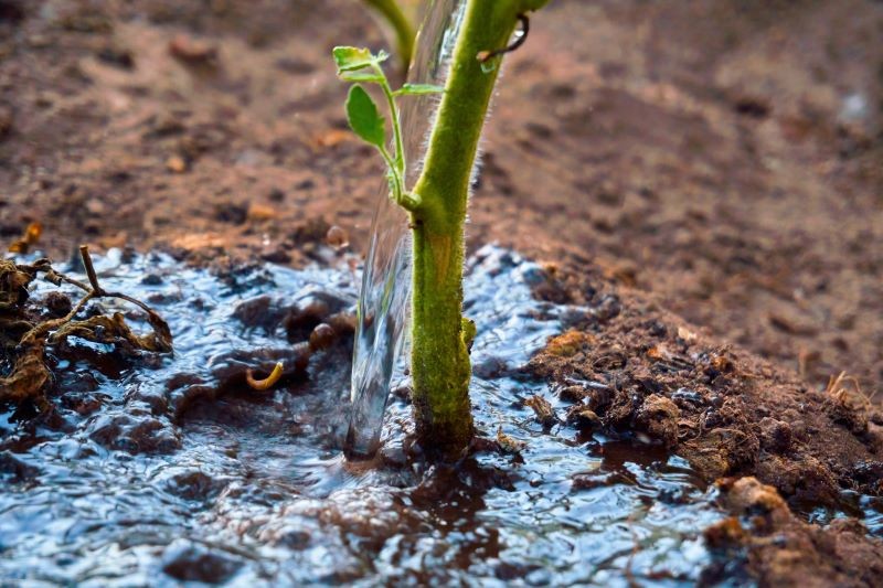 Sól Epsom możemy wykorzystać do podlewania pomidorów.