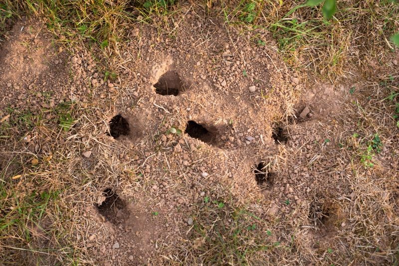 Nornice mają w naszych ogrodach pod dostatkiem pożywienia i miejsc, gdzie mogą się ukryć.