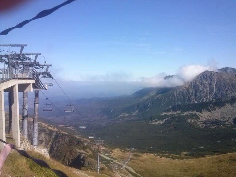 Pozostałe, Zakopane w foto - pigułce. Część czwarta: Kasprowy. - Krzesełka, raczej dla narciarzy.