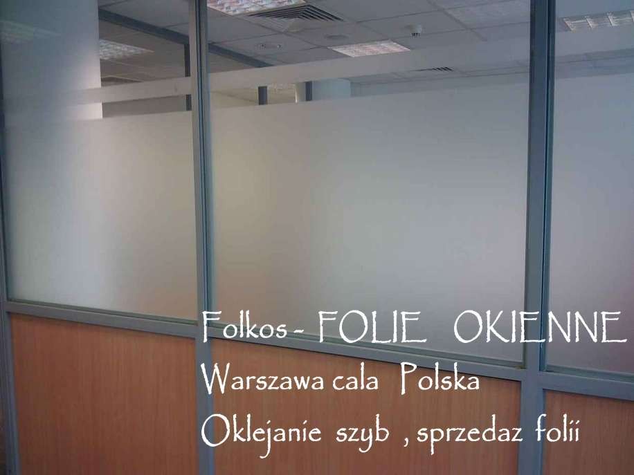 Pozostałe, Folie dekoracyjne na okna- Folie matowe Folkos