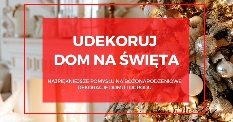 dekoracja domu na święta