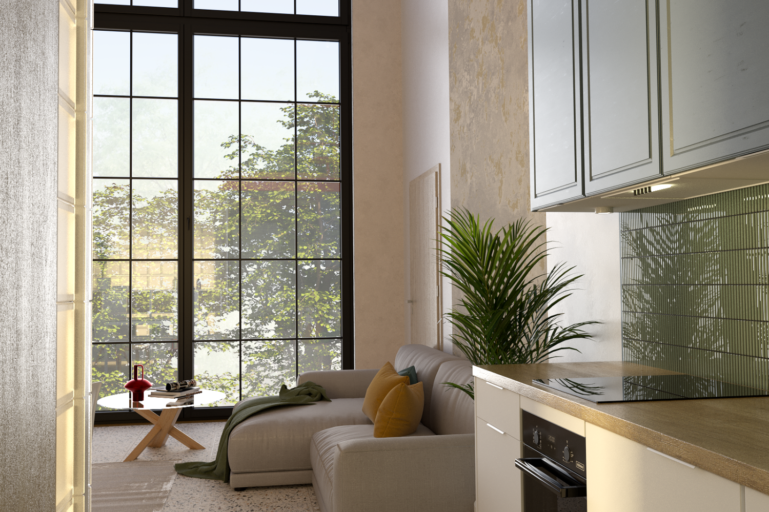 Mięta świetnie odnajduje się w nowoczesnych aranżacjach /fot. materiały promocyjne