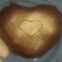 Sypialnia, nastrojowo...sercowo...walentynkowo ;) - pyszne ciasto czekoladowe :) 