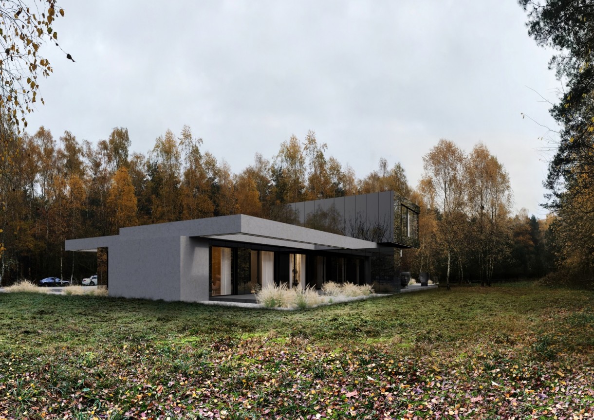 Domy i mieszkania, STARK HOUSE - projekt pracowni REFORM Architekt - „Pomimo tego, że specjalizuję się w architekturze, zawsze omawiam z klientami ilość pomieszczeń oraz wewnętrzny układ domu. Istotne jest, jak przestrzenie będą ze sobą funkcjonowały, dlatego na spotkaniu z inwestorem ustalam rzut i bryłę jednocześnie” – zdradza Marcin Tomaszewski.