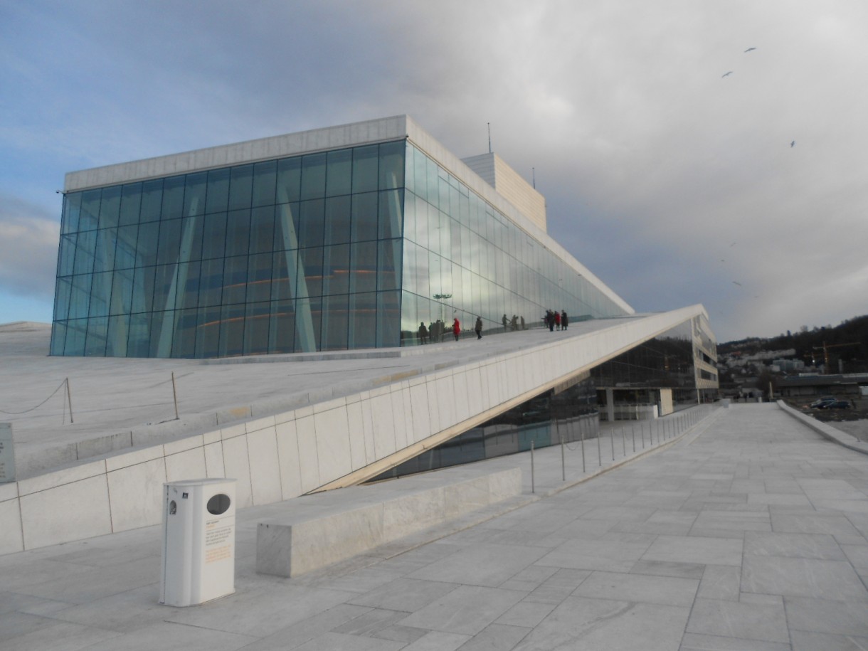 Pozostałe, Oslo - świątecznie:))) - Opera w Oslo