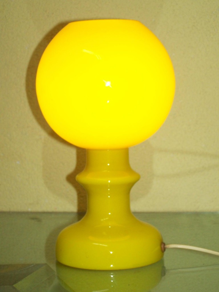 Pozostałe, lampa stołowa polski design lat 70