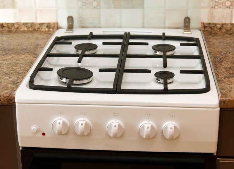 Kuchenka gazowa może być nieskazitelnie czysta nawet bez użycia chemii.
