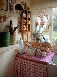 Kuchnia, inspiracje : cottage english kitchen