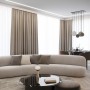 Pozostałe, Apartament w prestiżowej inwestycji - Zarówno w formie oświetlenia głównego, jak i dekoracyjnego. To ostatnie szczególnie nadało wnętrzu wyjątkowego klimatu. Architekci zadbali także o inne dekoracje: w postaci tekstyliów, luster optycznie powiększających przestrzeń, obrazów czy mniejszych elementów, jak wazony i roślinność. Tak zaaranżowane wnętrze może od razu nakreślić kupującemu wizję swojego przyszłego mieszkania i ułatwić podjęcie decyzji o zakupie.