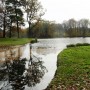 Pozostałe, PARK w ŚWIERKLAŃCU - Rozległe jeziorko ... lustrzane odbicie... stanęłam jak wryta w niemym  zachwycie...