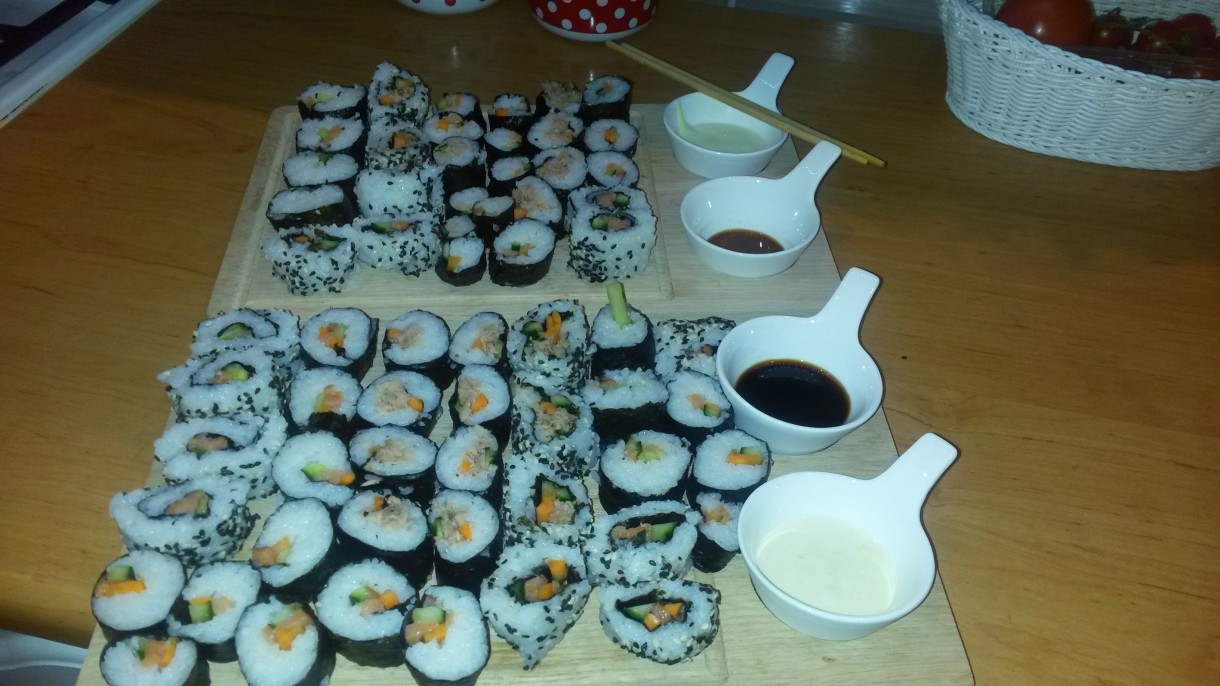 Salon, Moje Nowości - Powiem wam sushi udało  mi się :) 