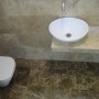 Łazienka, Toaleta z marmuru