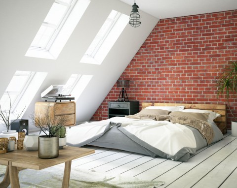 Sypialnia w stylu loftowym – jak urządzić małą i dużą przestrzeń