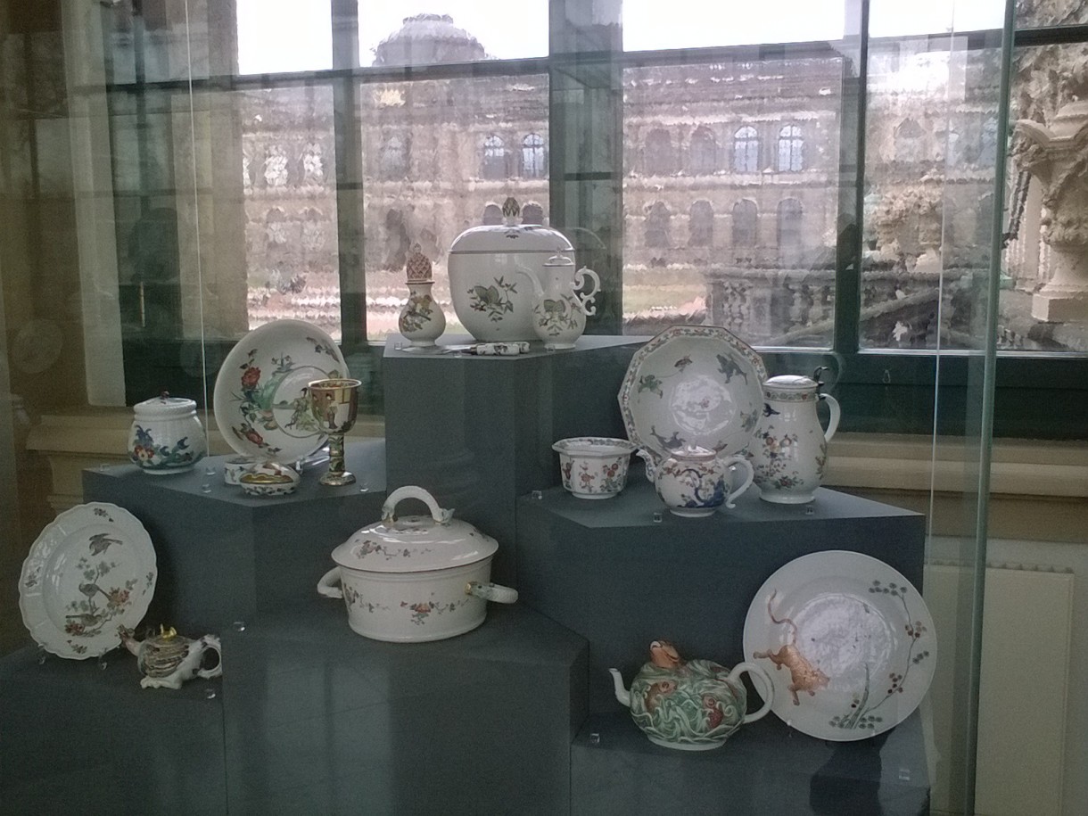 Podróże, Niemcy-Drezno-Galeria Porcelany