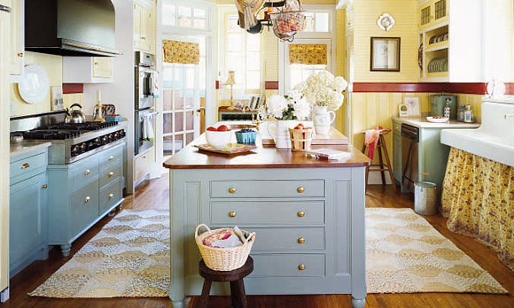 Kuchnia, inspiracje : cottage english kitchen