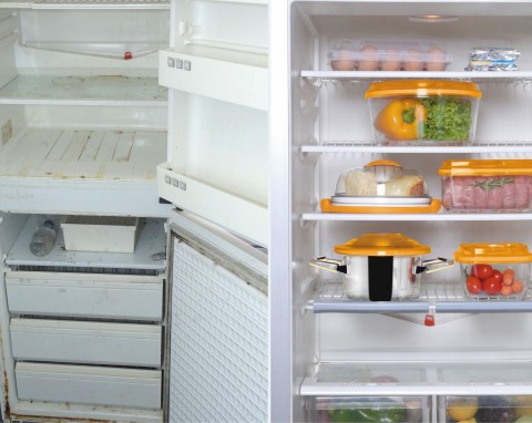 Jak skutecznie wyczyścić lodówkę wykorzystując tanie produkty dostępne w każdej kuchni?