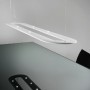 Oświetlenie, Nowości w oświetleniu!!! LINEA LIGHT MA&DE /Materials & Design/ - O-LINE lampa wisząca nad stół ma długość 117cm, a wysokość zaledwie 1,5cm. Dzięki wykorzystaniu technologi Power Led firma Linea Light stworzyła lampę o tak niewielkiej grubości. < LUMINIS.pl >