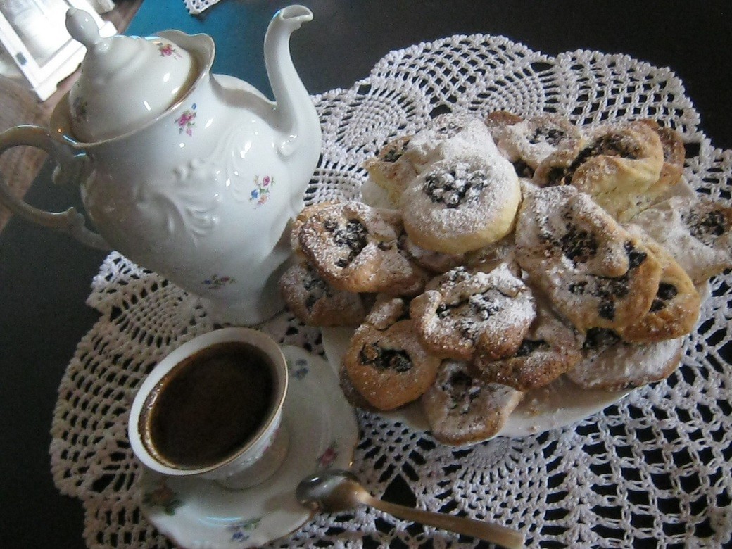 Pozostałe, Kilka niedzielnych pstryków:) - Po spacerku zapraszam na cisteczka z jagodami i mocną kawę.....Mmmmmmm......uwielbiam.....:)