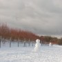 Pozostałe, Galeria biała .............z wełnianymi robótkami ............ - ..............i śniegowe bałwanki na plaży.............