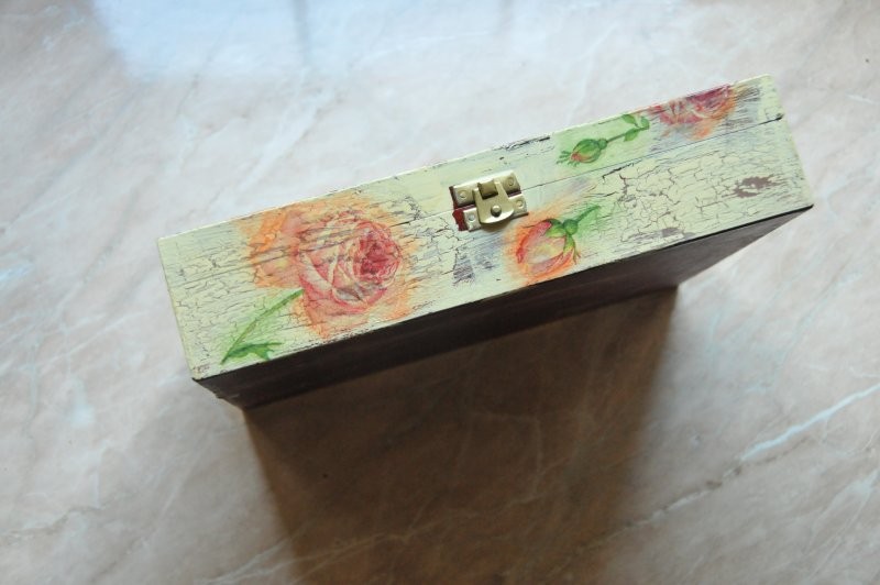 Pozostałe, decoupage, pierwsze prace