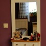 Pokój dziecięcy, Pokój dla dziewczynki ( białe meble drewniane) - Biała szafka z lustrem. Inne na www.zapert.eu