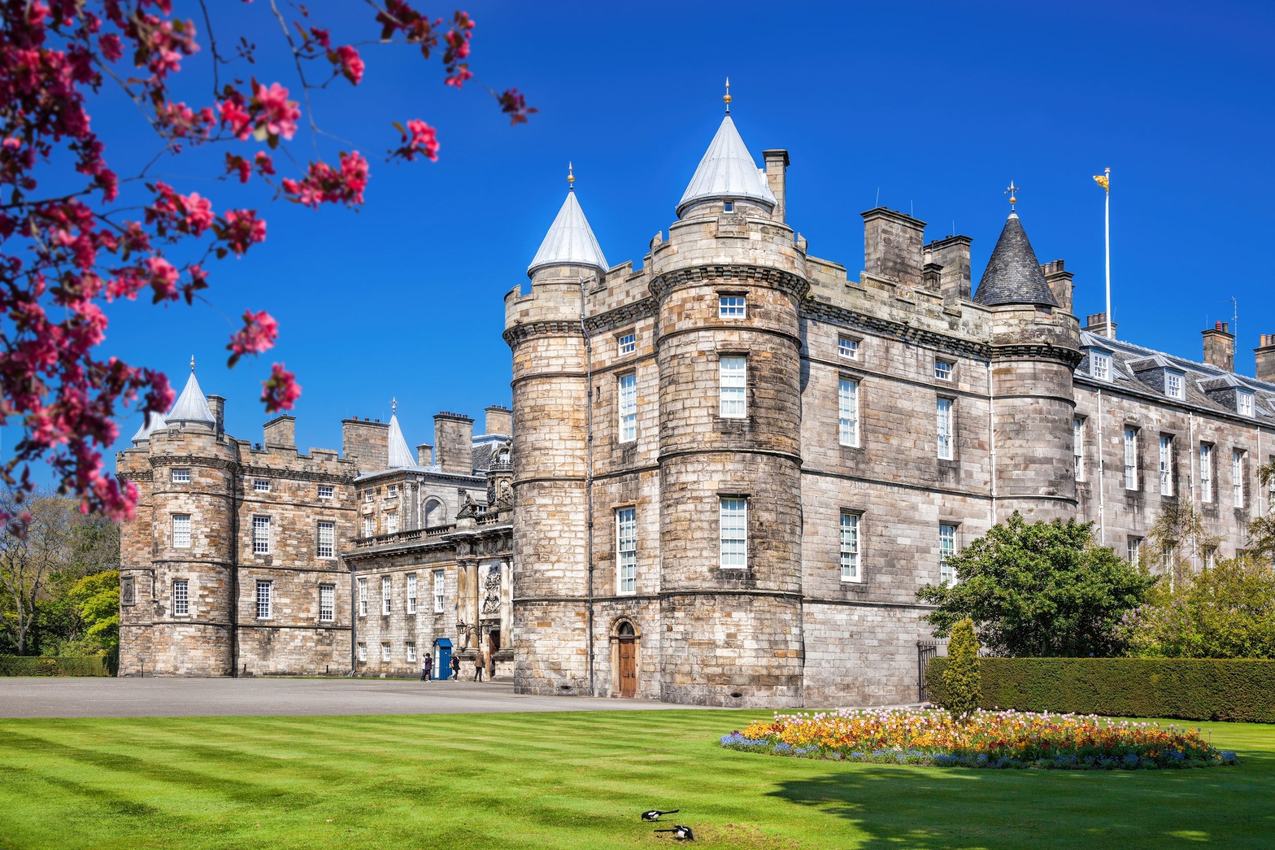Szkocki Holyrood Palace