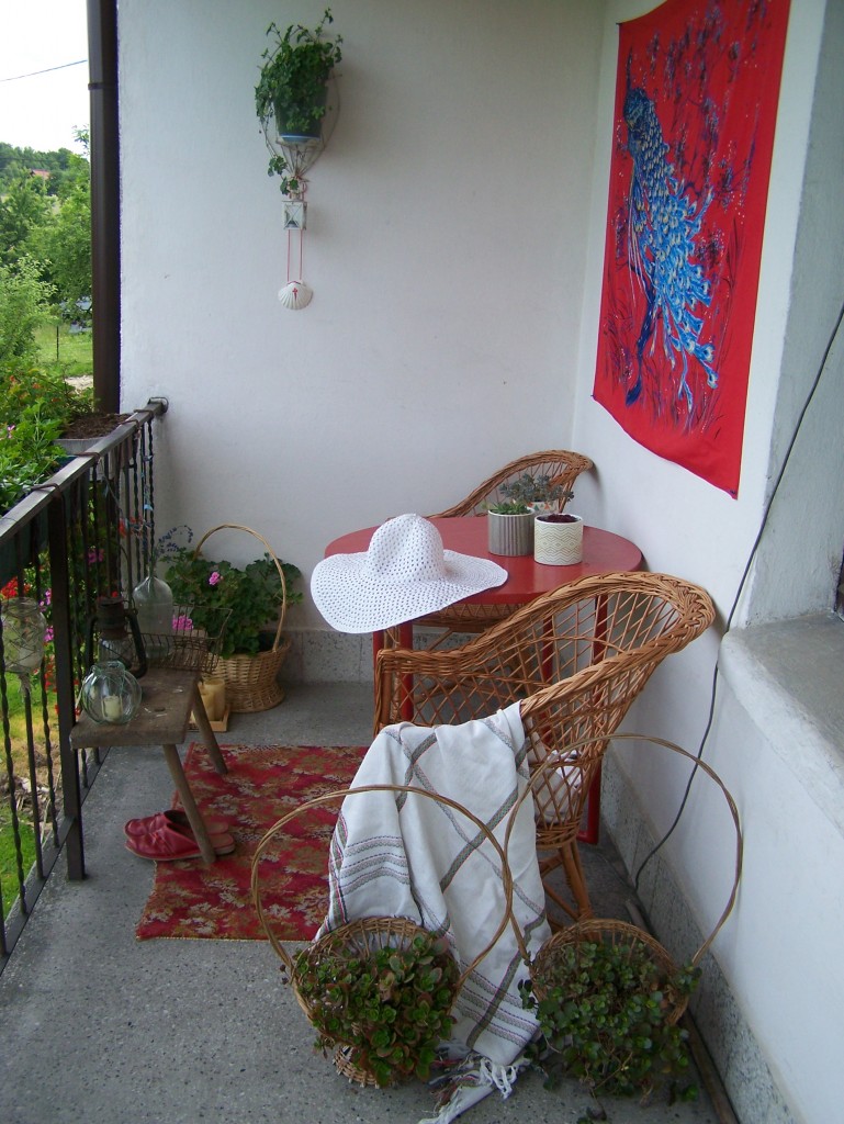 Pozostałe, BOHO balkon