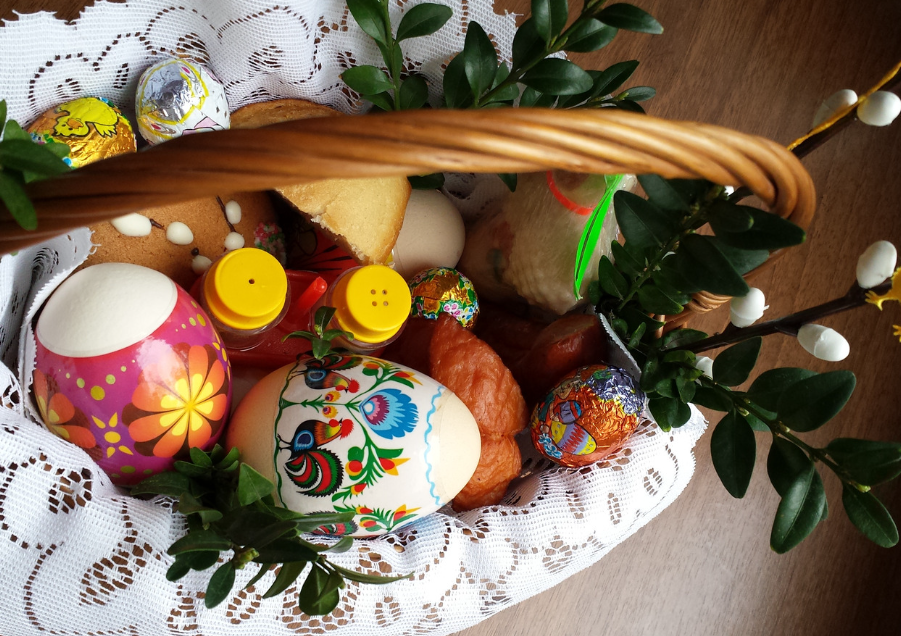 koszyczek wielkanocny