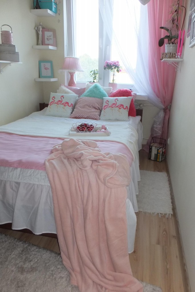 Sypialnia, MAJOWE zmiany w mojej malutkiej sypialni, .... ZAPRASZAM ;))) - Maj i flamingi w roli głównej ZAPRASZAM do oglądania ;))))